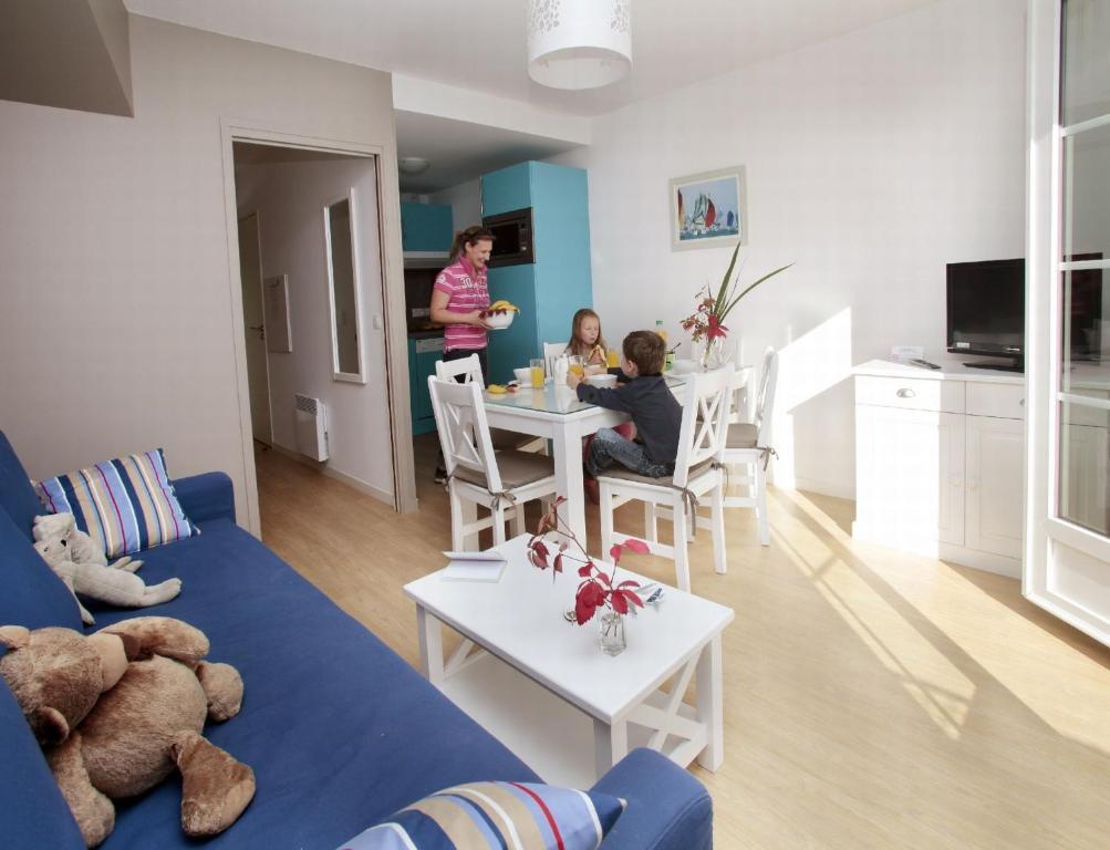 Residence Odalys Le Domaine Des Dunettes Cabourg Rum bild